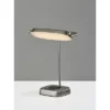 Radley Charge Table Lamp With Smart Switch Silver (Includes LED Light Bulb) - Adesso -Adesso GUEST 9bf7ba7d b211 4634 99c3 37ea27097874