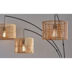 82" Cabana Collection 3-Arm Arc Lamp Black - Adesso 20 82" Cabana Collection 3-Arm Arc Lamp Black - Adesso -Adesso GUEST a0dde4ef 054a 4c45 8f17 40d7bec8c3f6