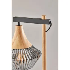 Elsie Natural Wood Table Lamp Black - Adesso -Adesso GUEST a35178cb 4118 4579 91ee c442fcf46c30