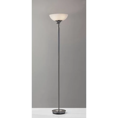 Metropolis Floor Lamp Black - Adesso 3 Metropolis Floor Lamp Black - Adesso