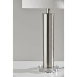 Ezra Table Lamp Silver - Adesso -Adesso GUEST a6facc4c 2434 414a 968e ff23806a06c4