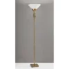 71" Murphy Torchiere Brass - Adesso -Adesso GUEST a825a209 c9ac 4737 ada2 79c09fe7b18d