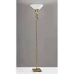 71" Murphy Torchiere Brass - Adesso