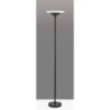 Adesso Solar Torchiere (Includes LED Light Bulb) Black: Modern Metal & Glass, ETL Listed, Dimmable 1 Adesso Solar Torchiere (Includes LED Light Bulb) Black: Modern Metal & Glass, ETL Listed, Dimmable -Adesso GUEST a910a863 56ee 4d8b 8e87 7ea9be738a59