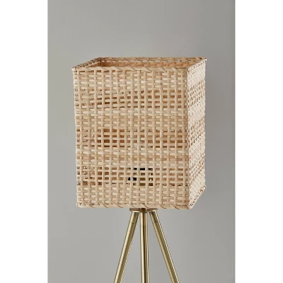 Bondi Table Lamp Antique Brass - Adesso 4 Bondi Table Lamp Antique Brass - Adesso - Image 2