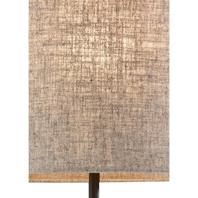 Ethan Floor Lamp Black/Walnut - Adesso 5 Ethan Floor Lamp Black/Walnut - Adesso - Image 3