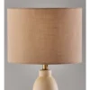 Naomi Table Lamp Beige Speckled Ceramic - Adesso -Adesso GUEST bf8fe786 0558 42fa a186 926a6f4b1356