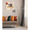 3 Arm Bergen Arc Lamp Black - Adesso -Adesso GUEST c3fbbfd2 7c05 4b3c aed2 3f4438579fac