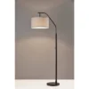 Max Floor Lamp Black - Adesso -Adesso GUEST c95688ff 0611 46a0 89d4 2e6802a68431