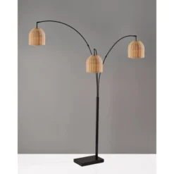 Bahama 3 Arm Arc Lamp Dark Bronze - Adesso 8 Bahama 3 Arm Arc Lamp Dark Bronze - Adesso -Adesso GUEST c9d4ad84 d61e 4269 b194 c5c2ee6b973c
