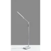 Lennox Floor Lamp (Includes LED Light Bulb) White - Adesso -Adesso GUEST c9d9d621 0707 4fea b789 aca3743795dc