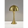 Adesso Lennon Table Lamp Brass: Antique Finish, Dome Shade, Touch Sensor, ETL Listed -Adesso GUEST ca9d1491 dc7a 445c 82a3 aed200ab72f4