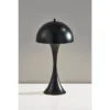 Adesso Lennon Table Lamp Black: Metal Dome Shade, Touch Sensor, ETL Listed, 19.5" Height -Adesso GUEST cb8493f5 0276 425b 8635 9515d3e83f54