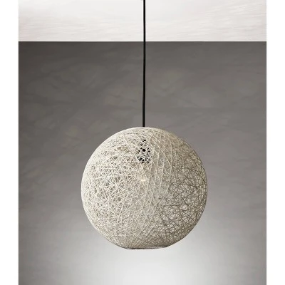 Havana Large Pendant Natural - Adesso 6 Havana Large Pendant Natural - Adesso - Image 4
