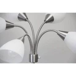 Adesso 22 5 Headed Floor Lamp Satin Touch - Adesso