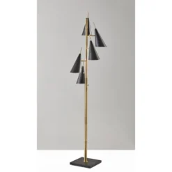 71.5" Owen Tree Lamp Black - Adesso 16 71.5" Owen Tree Lamp Black - Adesso -Adesso GUEST d4c298a9 984a 428d 9a7a fc2af7eb43b1