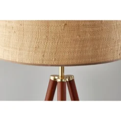 Jackson Floor Lamp Walnut Wood - Adesso -Adesso GUEST d7f0f91d b094 46a8 9c26 53e4e2c9f47b
