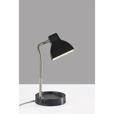 Adesso Slender Desk Lamp: Energy-Efficient 4W LED, Adjustable Gooseneck, ETL Listed, Modern Style 4 Adesso Slender Desk Lamp: Energy-Efficient 4W LED, Adjustable Gooseneck, ETL Listed, Modern Style - Image 2