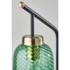 Derrick Table Lamp With Brass Accents Black - Adesso -Adesso GUEST d9135ac4 c354 417d b389 f264a7683696