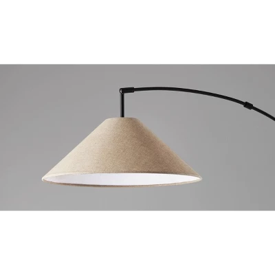 Braxton Arc Lamp Dark Bronze - Adesso 4 Braxton Arc Lamp Dark Bronze - Adesso - Image 2
