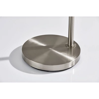 Vivian Floor Lamp Silver - Adesso 5 Vivian Floor Lamp Silver - Adesso - Image 3