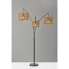 82" Cabana Collection 3-Arm Arc Lamp Black - Adesso -Adesso GUEST e0af0d42 6c1b 4023 9192 38e59f926696