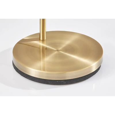 Adesso Ronan Arc Lamp: 78" Height, 48" Depth, Matte White Globe, ETL Listed, Dimmable 3 Adesso Ronan Arc Lamp: 78" Height, 48" Depth, Matte White Globe, ETL Listed, Dimmable