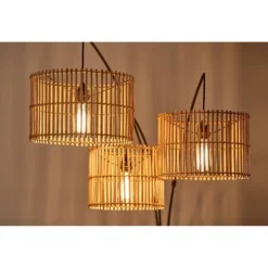 82" Cabana Collection 3-Arm Arc Lamp Black - Adesso 21 82" Cabana Collection 3-Arm Arc Lamp Black - Adesso -Adesso GUEST e7298a67 1d8a 4a22 806c 02c7f6dbe4b9