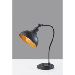 Wallace Table Lamp Black - Adesso -Adesso GUEST e9b4753c 807d 4527 bfad 2000b5fb3dca
