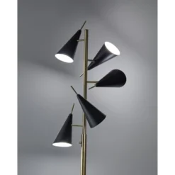 71.5" Owen Tree Lamp Black - Adesso 22 71.5" Owen Tree Lamp Black - Adesso -Adesso GUEST f37054b5 f358 45c6 94b5 b291713684b7