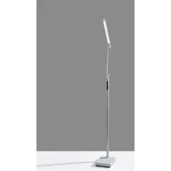 Lennox Floor Lamp (Includes LED Light Bulb) White - Adesso -Adesso GUEST f5023470 f9a7 49bc a843 b66b4c0ed085