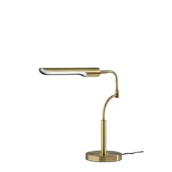 Adesso Zane Desk Lamp: 17" Adjustable, 3-Level Touch Sensor, ETL Listed, Metal Shade, Includes LED Bulb -Adesso GUEST f79a609e 4aca 4df7 bd57 0d623d2d5551