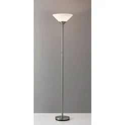 Aries Floor Lamp Gray - Adesso