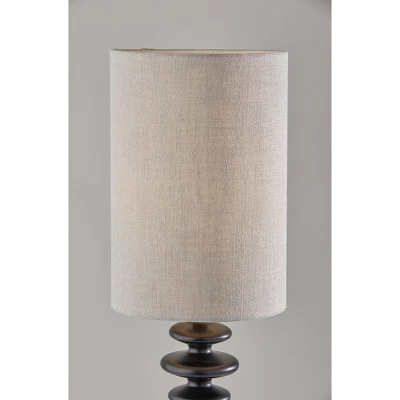 Beatrice Tall Table Lamp Black - Adesso 5 Beatrice Tall Table Lamp Black - Adesso - Image 3