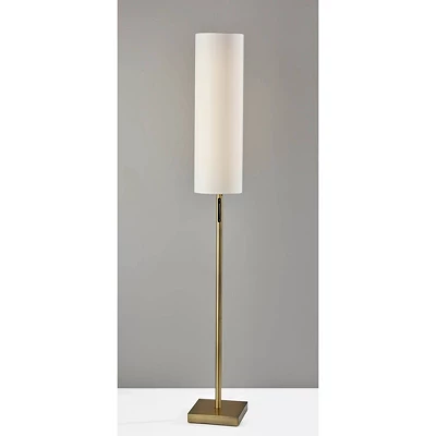 Adesso Matilda Floor Lamp (Includes LED Light Bulb) With Smart Switch Brass: Touch Sensor, Dimmable, Metal Body 3 Adesso Matilda Floor Lamp (Includes LED Light Bulb) With Smart Switch Brass: Touch Sensor, Dimmable, Metal Body