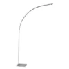 91" Sonic Arc Lamp Silver (Includes LED Light Bulb) - Adesso -Adesso GUEST fe11d1ae 3073 454b a26c 0c07fd7e0a4d